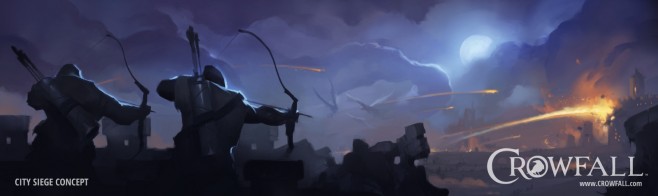 Crowfall City Siege Concept