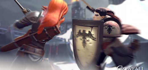 Crowfall Templar Warrior Battle