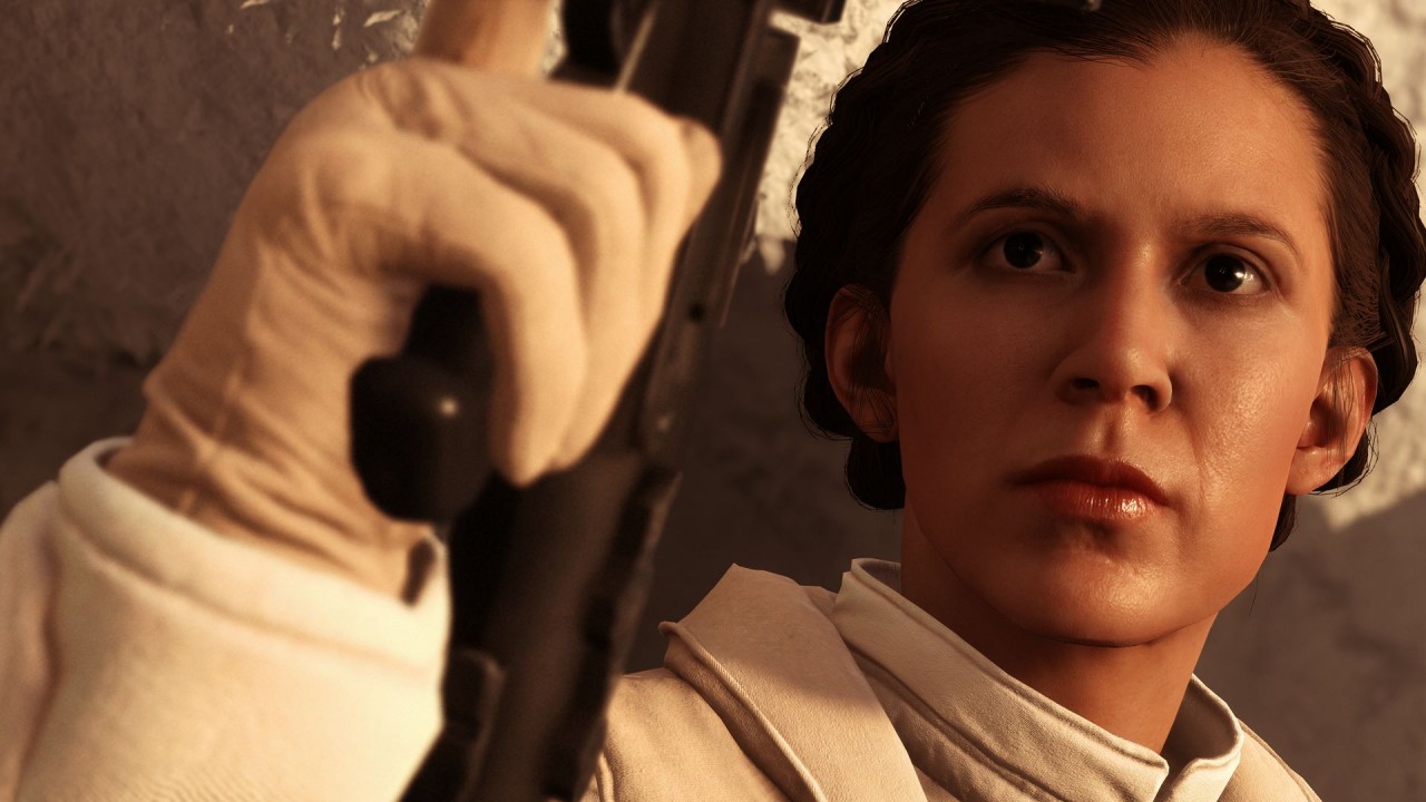 Star Wars Battlefront Leia Organa